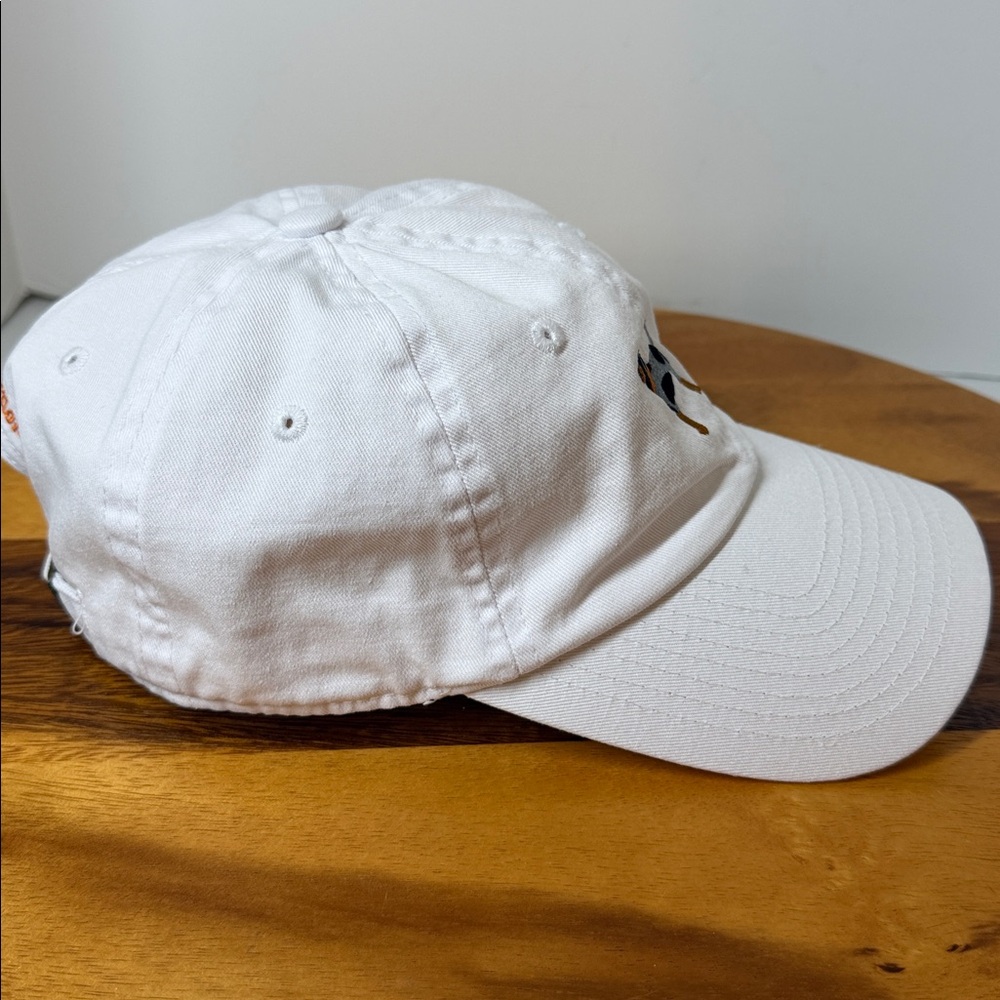 Volunteer Traditions Smokey BlueTick White strap back adjustable women’s hat. - Picture 5 of 8